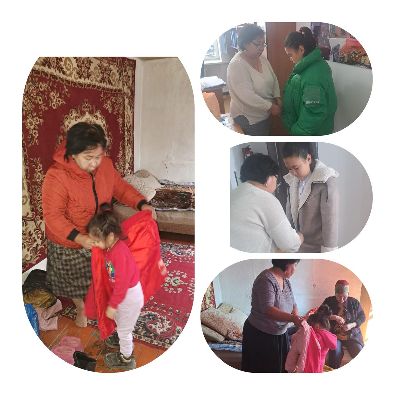 "Мектепке жол" акция аясында